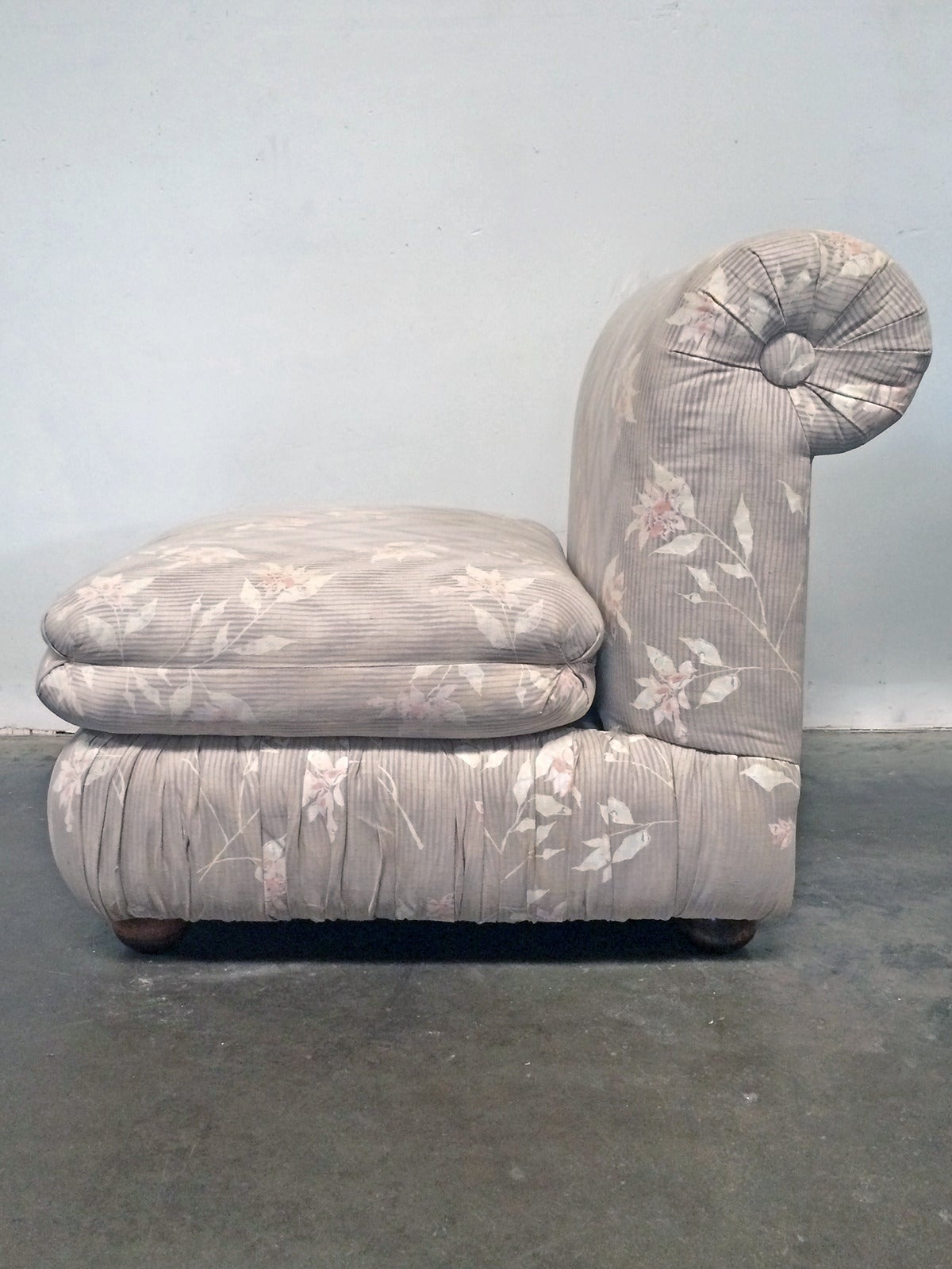 Mid-Century Modern Milo Baughman Slipper Chair for Thayer Coggin