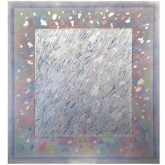 Large Gerald Campell Abstract Painting 8