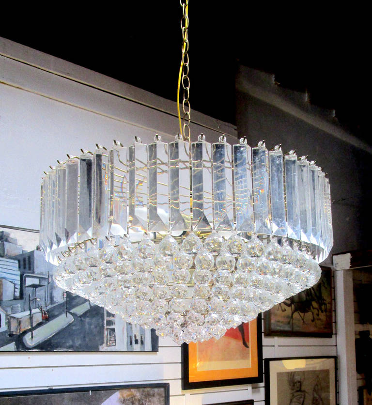American Dynamic Lucite Chandelier
