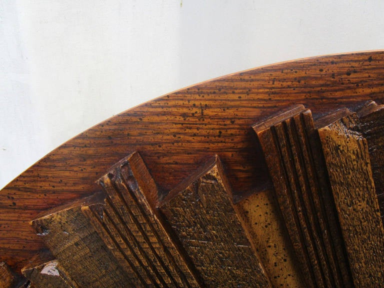 Wood Lane Brutalist Headboard, 1960s