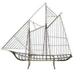 Curtis Jere Wall-Mounted Sailboat