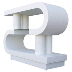 Petite Postmodern Shelf or Console 3