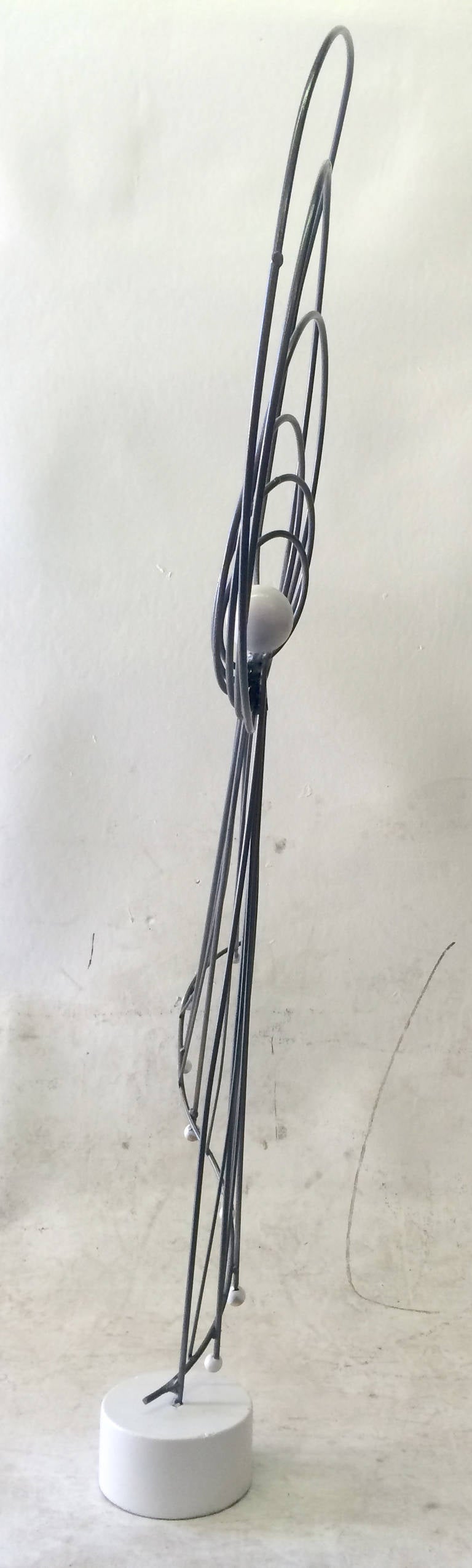 Mid-20th Century Abstract Welded Metal Sculpture