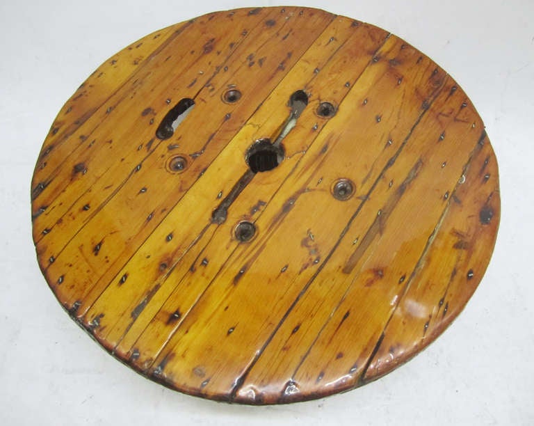 Unusual RoughlyHewn Wood Coffee Table at 1stDibs