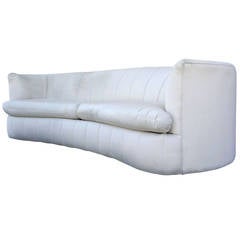 Curved Sofa in the Manner of Harvey Probber