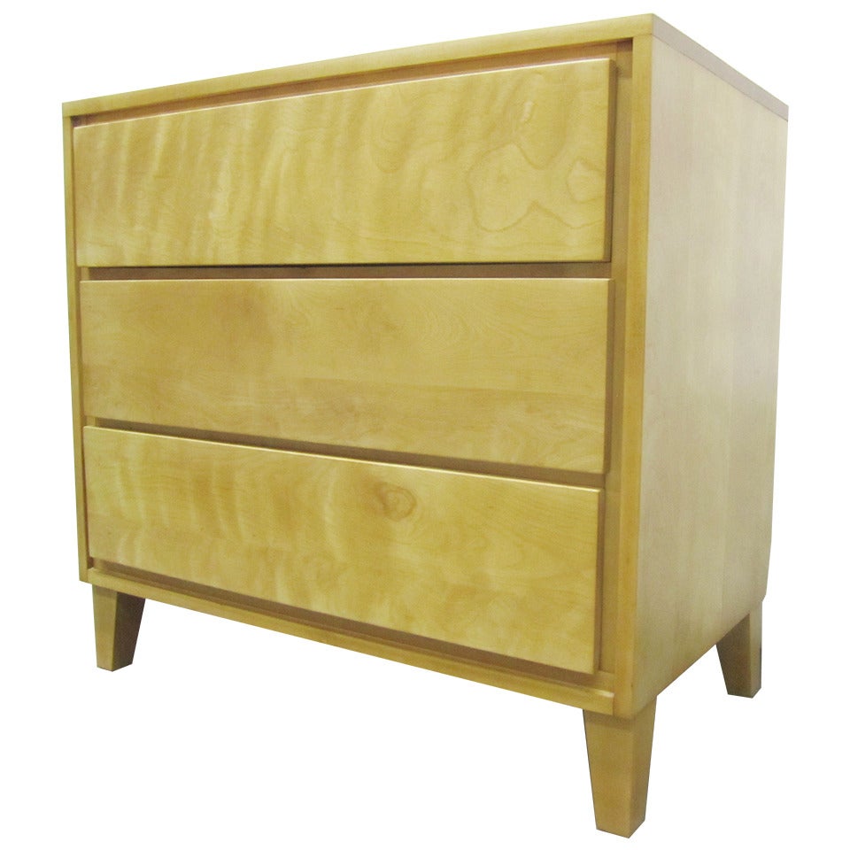 Three Drawer Dresser by Russel Wright for Conant Ball at 1stDibs