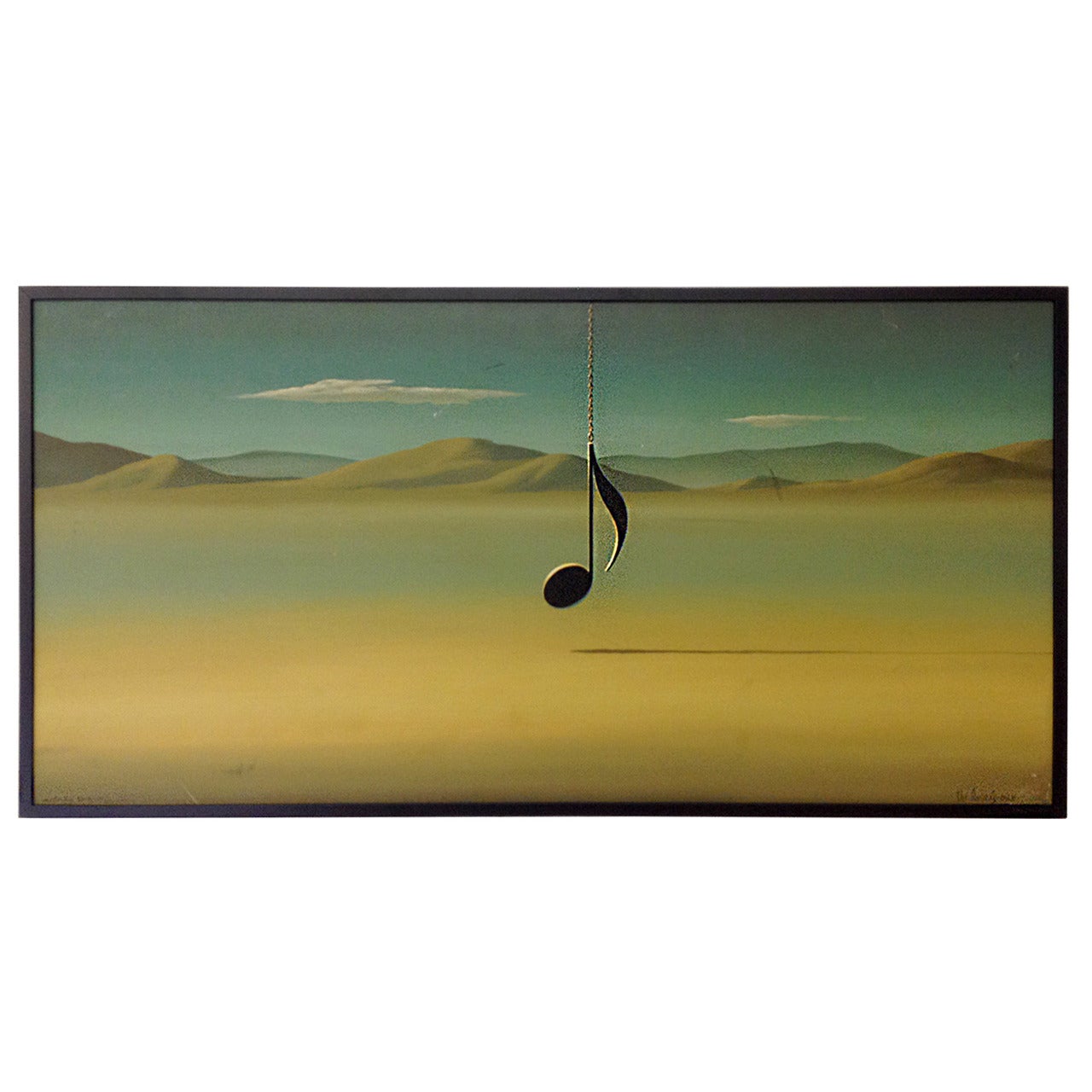"The Lonely One" Surreal Painting by Rodney Evans Bacon