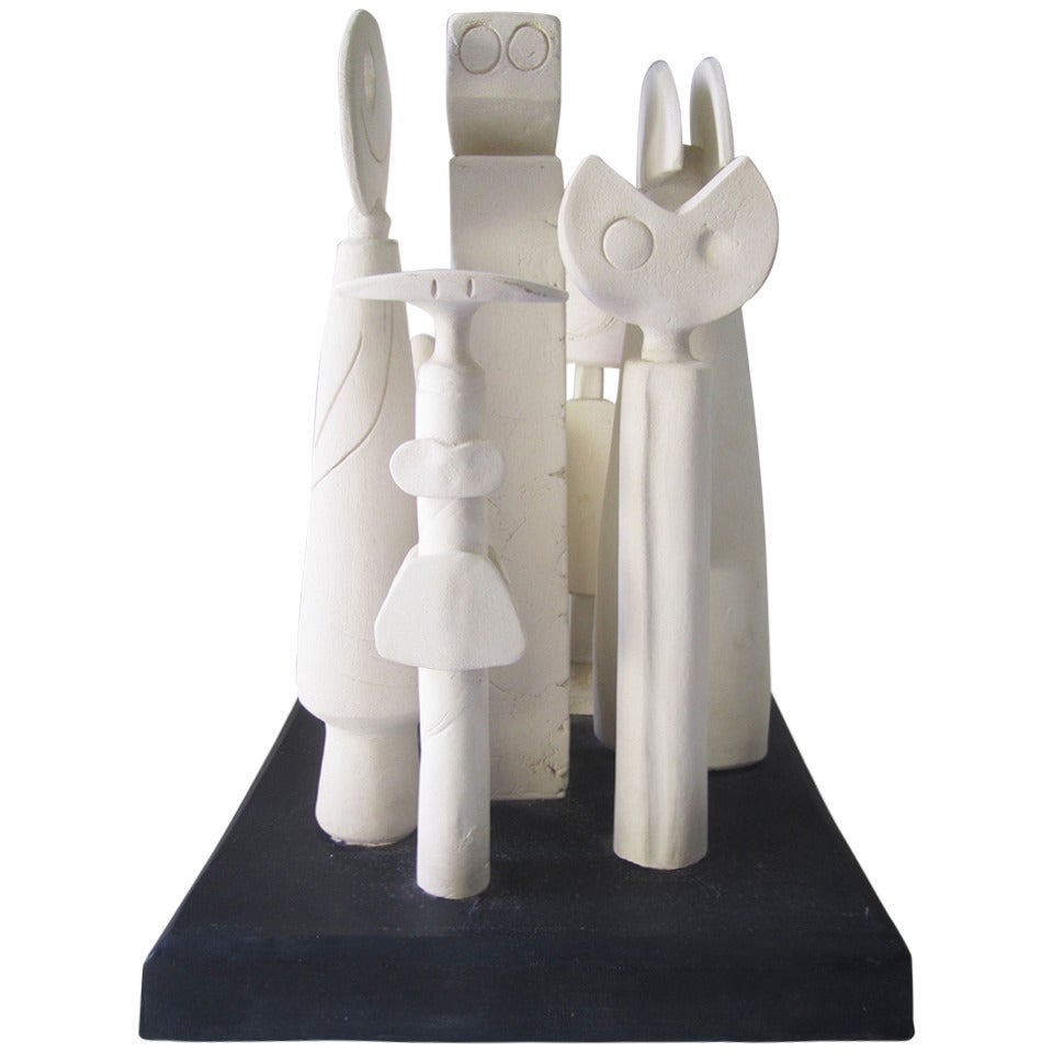"Gathering of the Clan":: sculpture en céramique de Gail Kristensen