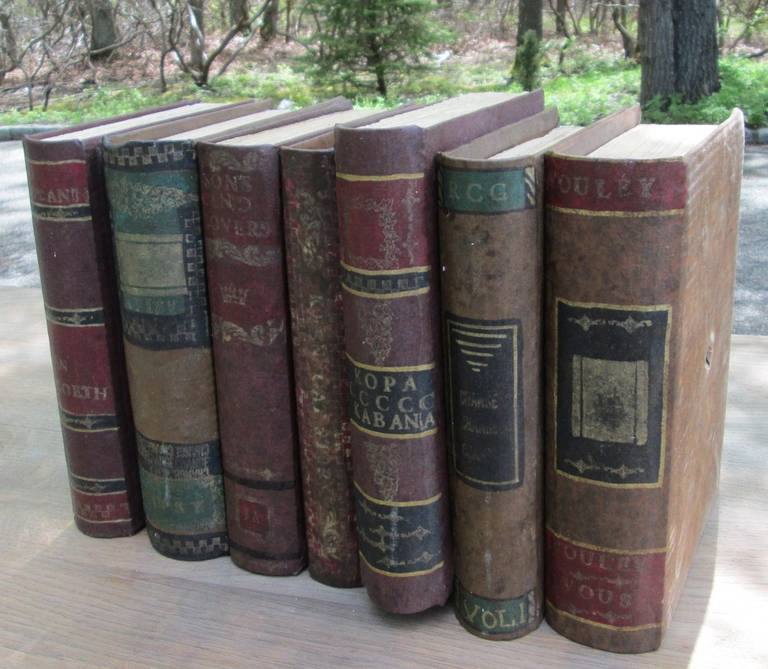 Vintage Faux Books at 1stdibs