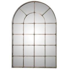 Silver Gilt Arched Mirror