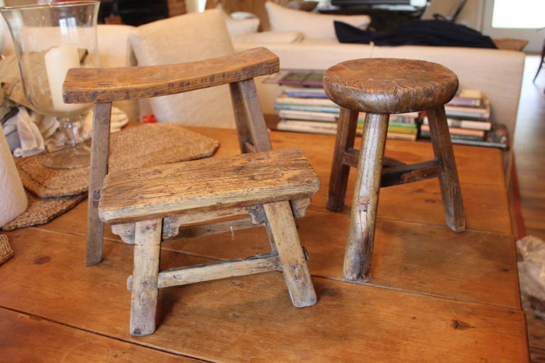 Tall French Stool In Excellent Condition In Southampton, NY