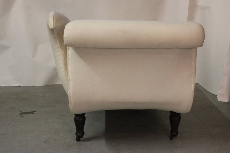 Chaise Lounge Frame In Excellent Condition In Southampton, NY