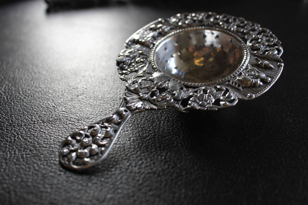 Sterling Tea Strainer