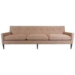Exquisite Walnut Framed Modern Sofa 3