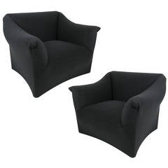 Pair of "Tentazione" Lounge Chairs by Mario Bellini for Cassina