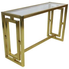 Hollywood Regency Console Table