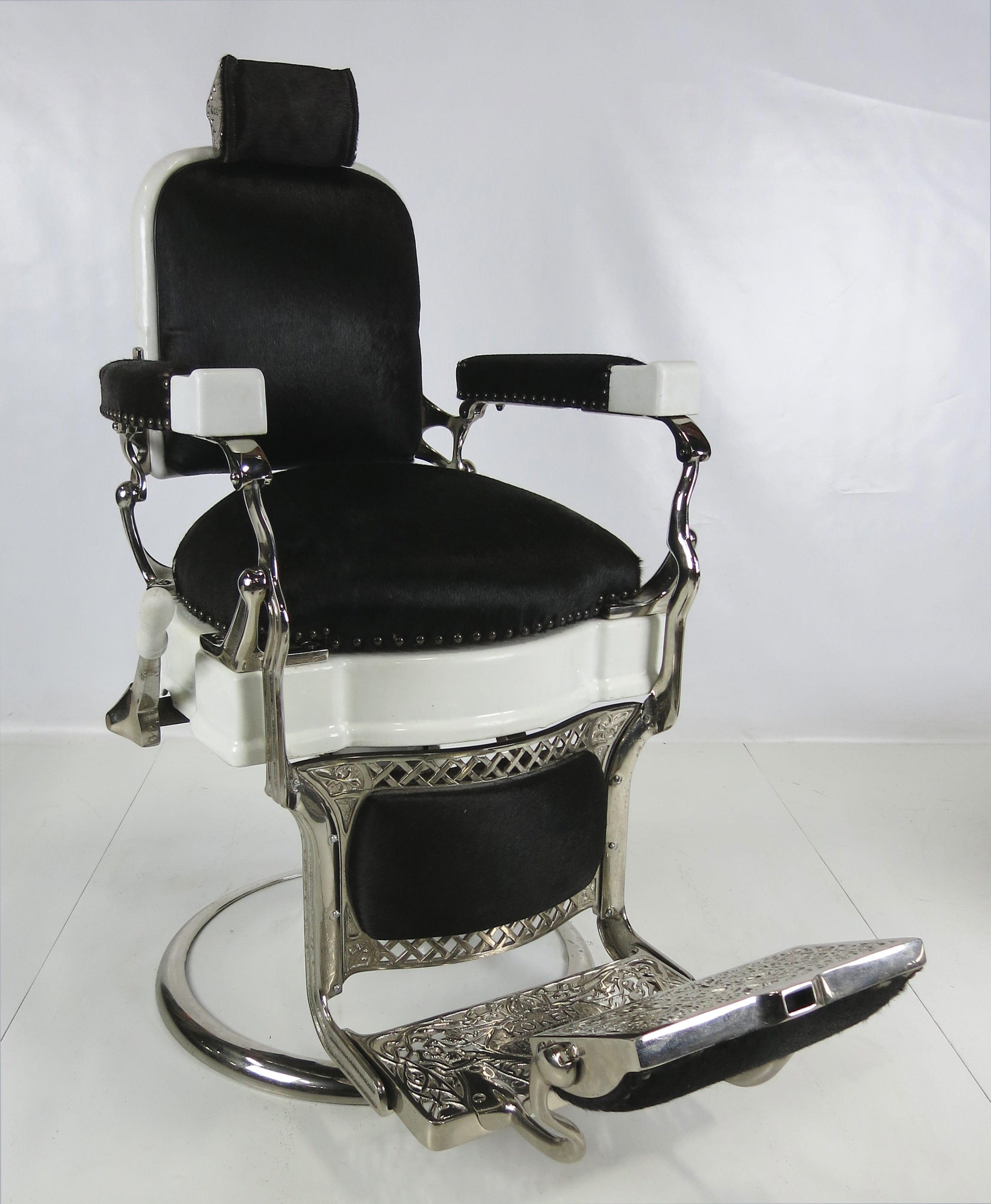 Extraordinary Barber's Chair by Ernest Koken
