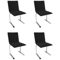 Set of Four Dining Chairs by Giovanni Offredi for Saporiti
