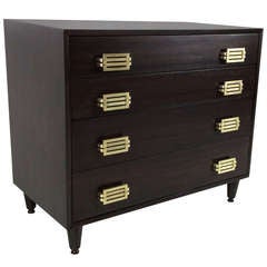 Mahogany Bachelors Chest by Raymond Loewy for Mengel