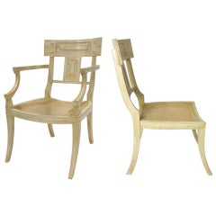Set of Eight Dining Chairs by Michael Taylor