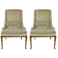 Pair of Lounge Chairs by T.H. Robsjohn-Gibbings