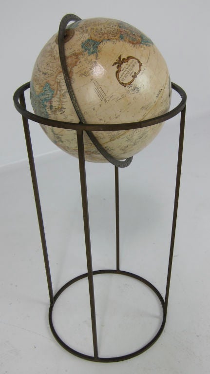 Mid-20th Century Floor Globe by Replogle after Paul McCobb