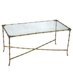 Bronze Coffee Table in the Manner of Bagues