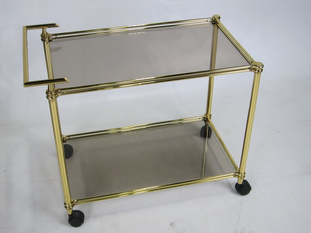 80s bar cart