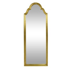 Tall Gilt Italian Mirror by LaBarge