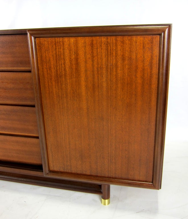 American Large Mahogany Cabinet by Brown Saltman