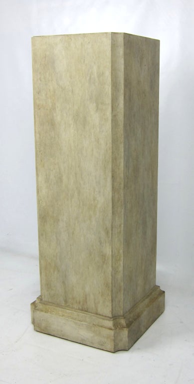 Architectural painted Column Display Pedestal.