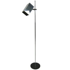 Adjustable Shade Floor Lamp by Koch & Lowy