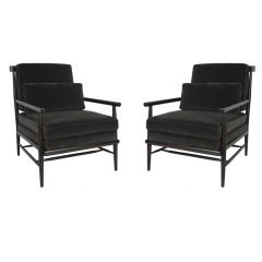 Rare Pair of Paul McCobb Lounge Chairs for Directional