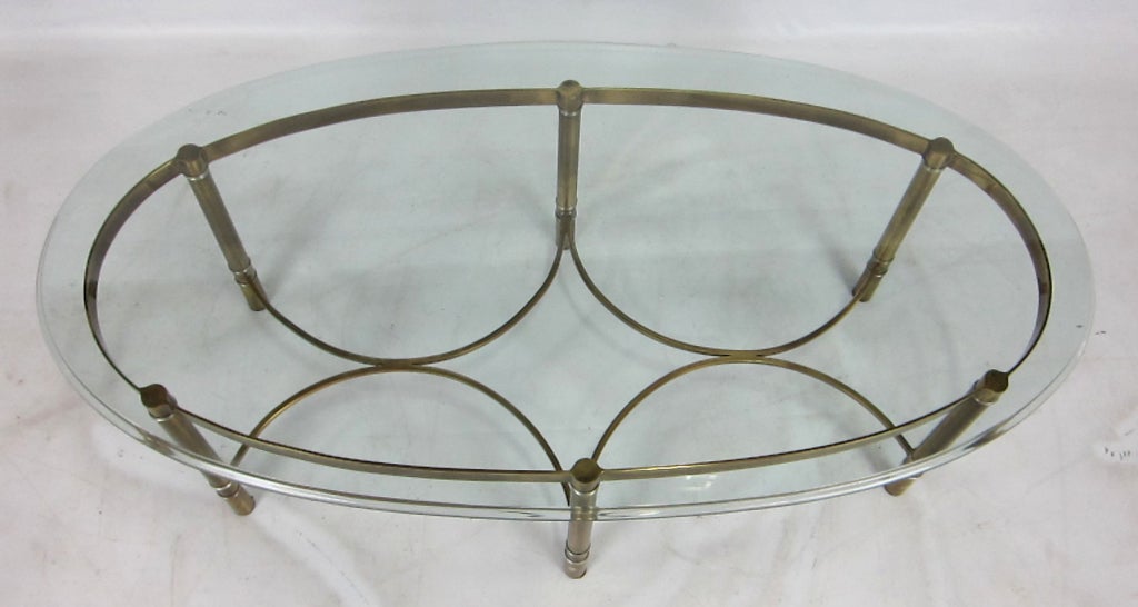 American Brass Coffee Table by LaBarge