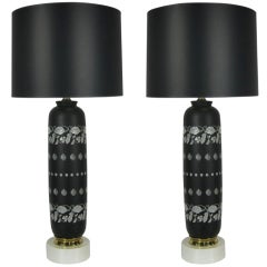 Pair of Italian Ceramic Table Lamps