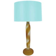 Murano Scavo Glass Lamp by John Hutton for Donghia