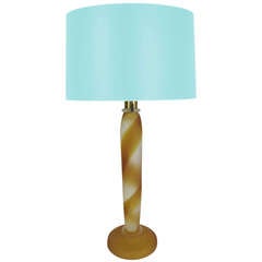 Lampe en verre de Murano Scavo de John Hutton pour Donghia