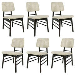 Set of Six Modernist Dining Chairs by Greta Grossman