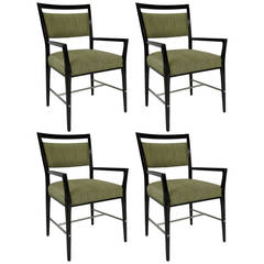 Set of Four Dining Armchairs by Paul McCobb for Directional