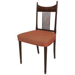 Elegant and Rare Form Chiavarine Chair