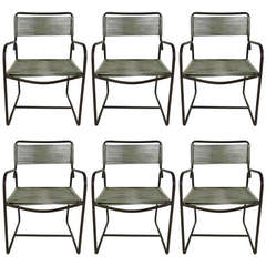 Set of Six Walter Lamb Armchairs