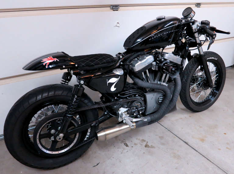 Modern Custom Harley-Davidson Cafe Racer