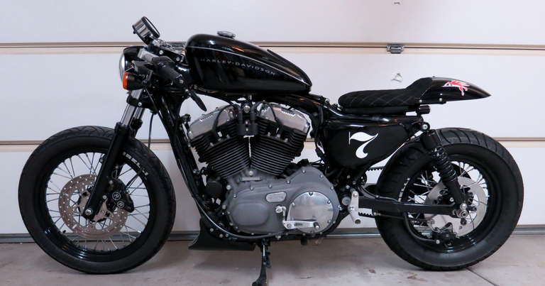 Custom Harley-Davidson Cafe Racer