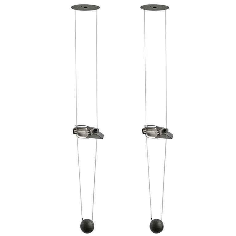 Pair of "Abolla" Suspension Lamps by C.P and P.R. Associati for Artemide at  1stDibs