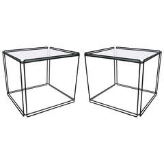 Pair of Isoceles Tables by Max Sauze