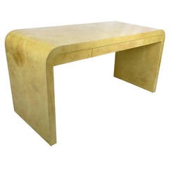 Goatskin Writing Desk by Sally Sirkin Lewis for J. Robert Scott