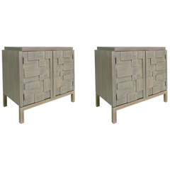 Pair of Small Cabinets by Lane, reimagined by AdM