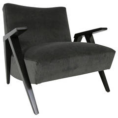 Midcentury Lounge Chair in the Style of Franco Albini