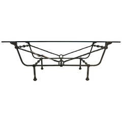 Giacometti Style Iron Coffee Table