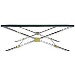Rare John Vesey X-Base Coffee Table 7